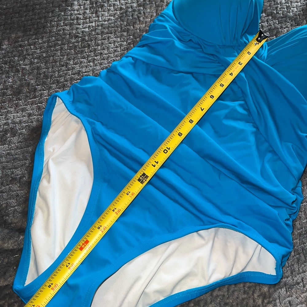 Victoria's Secret Turquoise Blue One-Piece Swimsuit - Picture 6 of 9